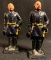 Cast Iron General Grant Doorstop Bookends