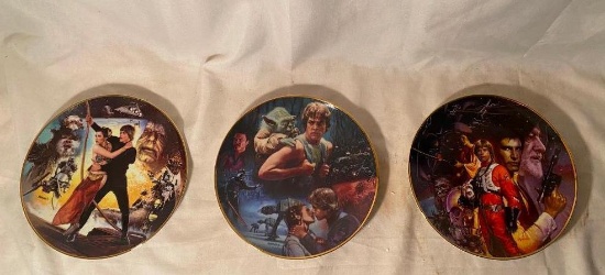 :Three Star Wars Collector Plates