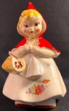 Little Red Riding Hood Ceramic Cookie Jar