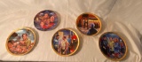 Group of Five Star Trek Collector's Plates