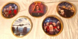 Group of Five Star Trek Collector's Plates