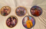 Group of Five Star Trek Collector's Plates