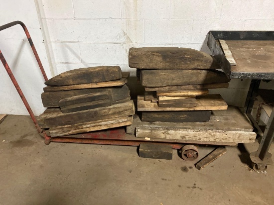 Vintage Cart w/ All Cribbing