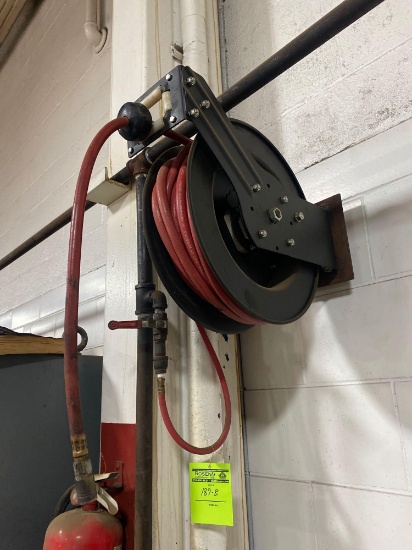Retractable Air Hose Reel w/ Hose