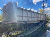 1982 East Manufacturing Co 33ft All Aluminum Dump Trailer