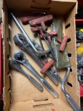 Lot of Craftsman Ratchets, hex head wrenches and more