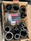 Assorted Large Sockets, Myers, Wright & More