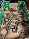 Assorted clamps and grips