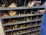 36 bin air brake compression fitting sorter and contents
