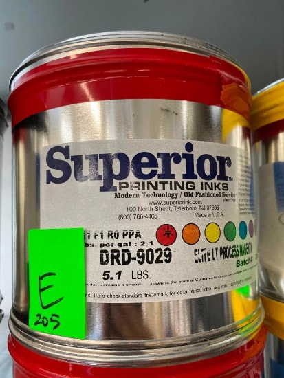 5.1 lbs Superior Ink Unopened