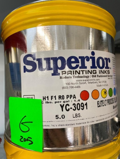 5.1 lbs Superior Ink Unopened