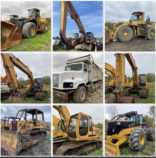 Construction, Trucks, Trailers, Forklifts & More!!