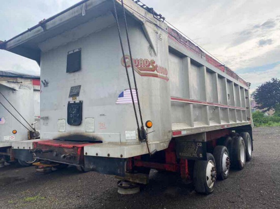 East Manufacturing Co 24ft Aluminum Quad Axle Dump Trailer