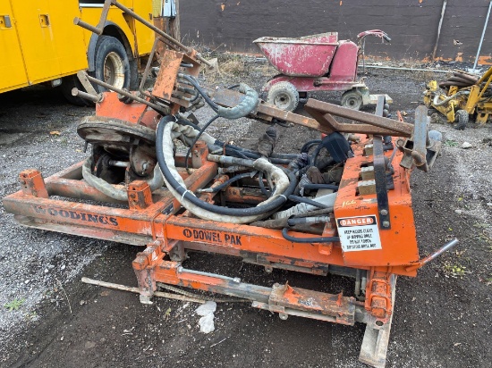 Woodings Co 5 Bay Highway Hydraulic Gang Drill