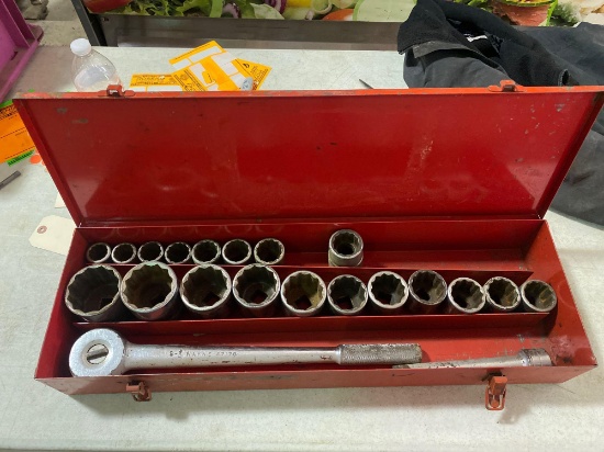 Mostly S&K 3/4in Socket Set