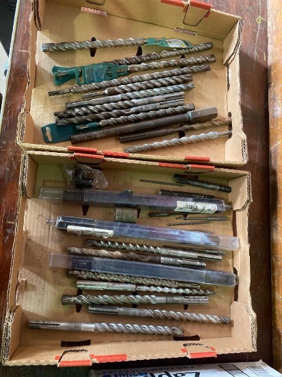 Large Bulk Lot of Assorted Rotary Cutters & Hammer Drill Bits