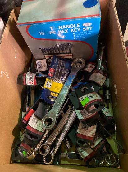 Bulk Lot of New Assorted Wrenches and Hex Keys