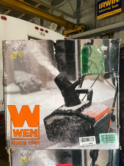 Wen Co 18in Electric Snow Thrower-Open Box Return