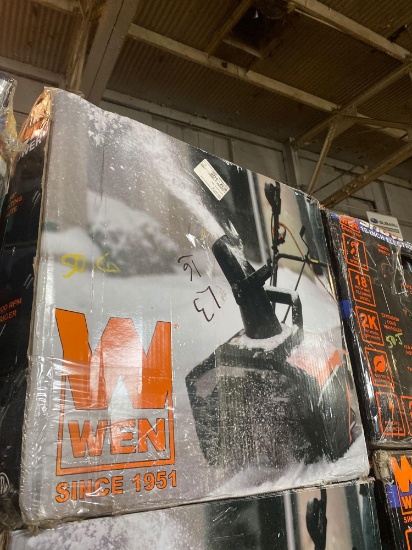 Wen Co 18in Electric Snow Thrower-Open Box Return