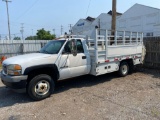 2002 GMC Sierra 3500 Stake Truck