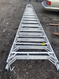 New Werner 16ft Aluminum Step Ladder