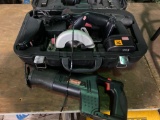 Coleman 18v Drill, Circular Saw, Sawsall, Charger and Battery-All working