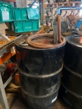 Approx 1/4 Full 55 gal Drum of 50/50 Premix Antifreeze w/ hand pump