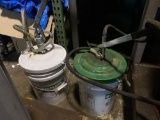 (2) 5 gal Buckets of Lube with Pumps