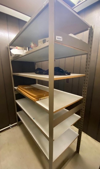 Storage Shelves and Contents