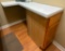 L-Shaped...Laminated Countertop and Cabinet