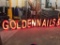 GOLDEN NAILS & SPA LED Business Sign