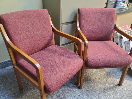 2 Upholstered Chairs