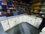 Huge Lot of Wood-Mode Upper and Lower Kitchen Cabinets