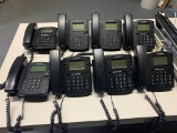 PolyCom Phone System with 8 Phones