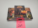 Set of 3 Tomb Raider Collectable Game Cards