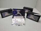 4 Nolan Ryan Hall of Fame Collectors Induction Plaques - New in Box