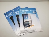 3 Packs of Screen Protectors for Apple iPad Generations 1 - 3