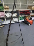 Wrought Iron A-Frame Easel Display