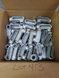 Huge Lot of Various Sized Form 5 Electrical Conduit Bodies