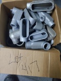 Huge Lot of Various Sized Electrical Conduit Bodies