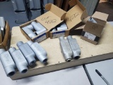 Lot of Various Sized Electrical Conduit Bodies
