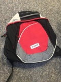 Lot of 2 Red & Black Book Bags
