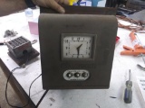 Vintage Time Clock with Old School Notification Buzzer