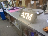 Bright ATM Window or Counter Sign