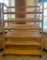 Large Kason Wooden Bakery Display Rack on Casters