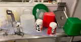 Lot of Freshly Washed Containers. Lids, Cups, and More!