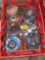 Lot of various sized grinding wheels