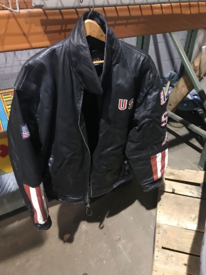 Leather USA Jacket size 3XL