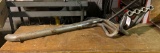 Header and side pipe for Chevy engine