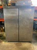Hobart dual door industrial refrigerator